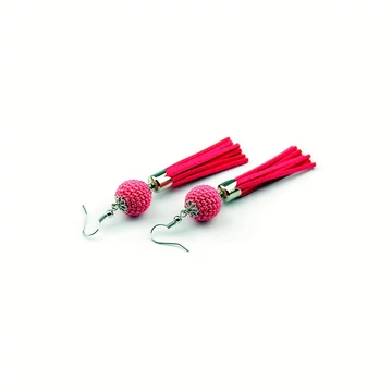 pink-horgolt-bojtos-fulbevalo-textil