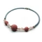 Pipe Necklace Collection - Gray &amp; rose